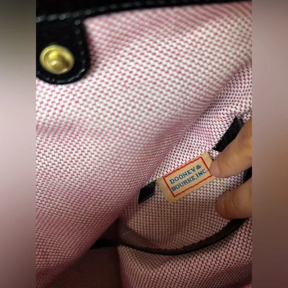 Dooney & Bourke Black Patent Leather Bag - Picture 8 of 8